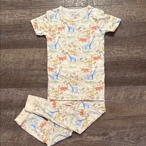Magnetic Me Modal No Drama Pajama Short Sleeve Set in “Ext-Roar-Dinary” Print